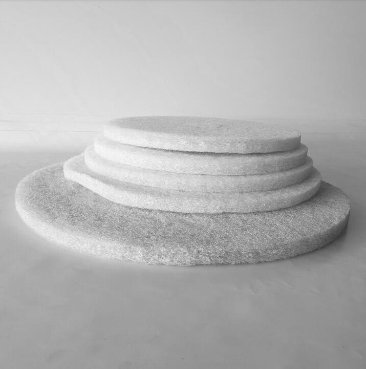 400mm Buffing Pad - White