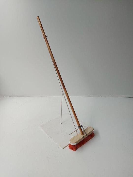 House Broom With Wire Assorted