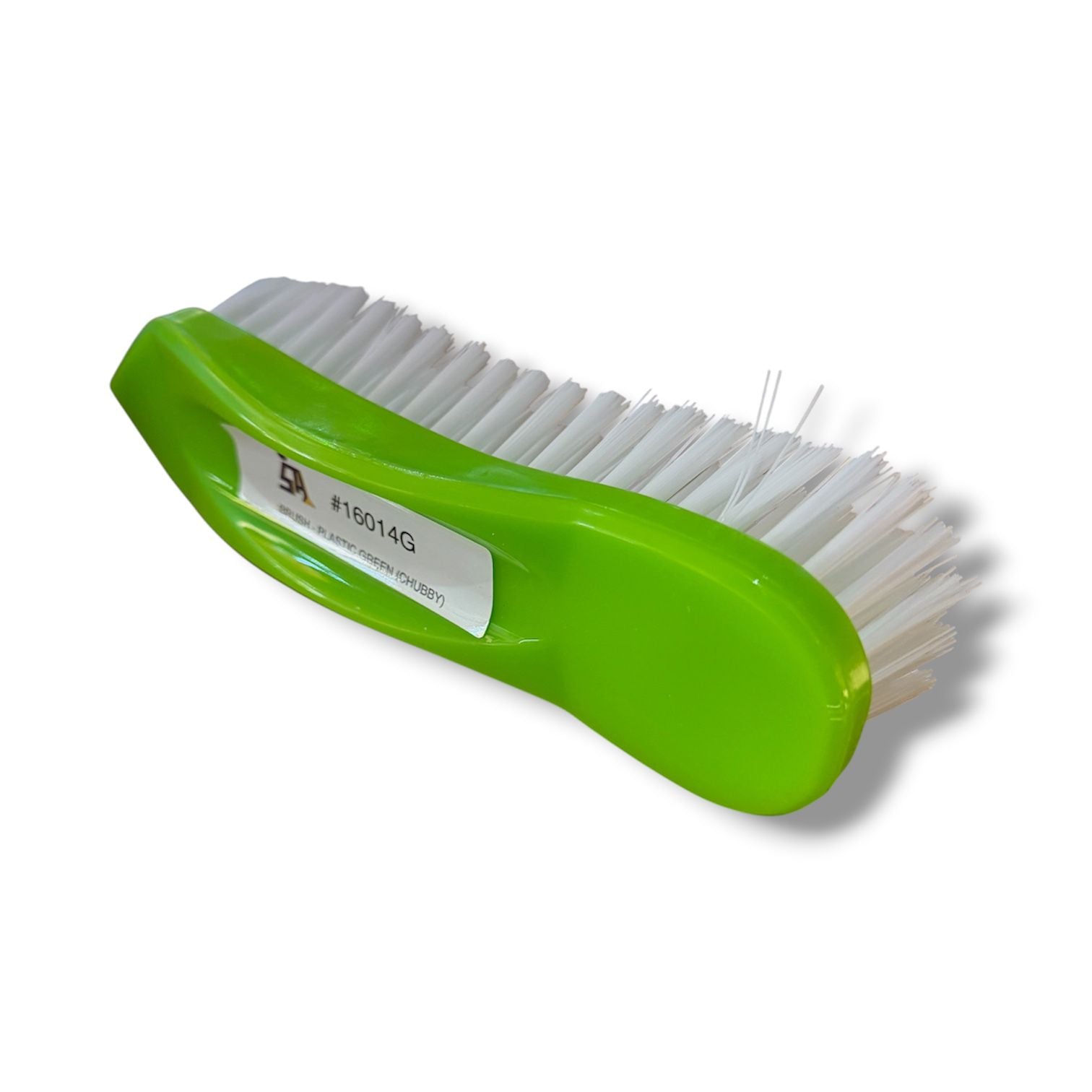 Small Plastic Chubby Brush - Green