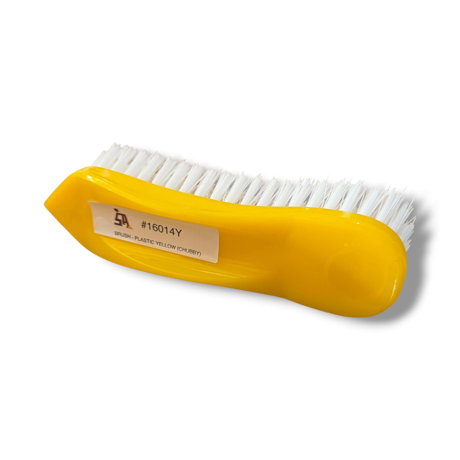 Small Plastic Chubby Brush - Yellow