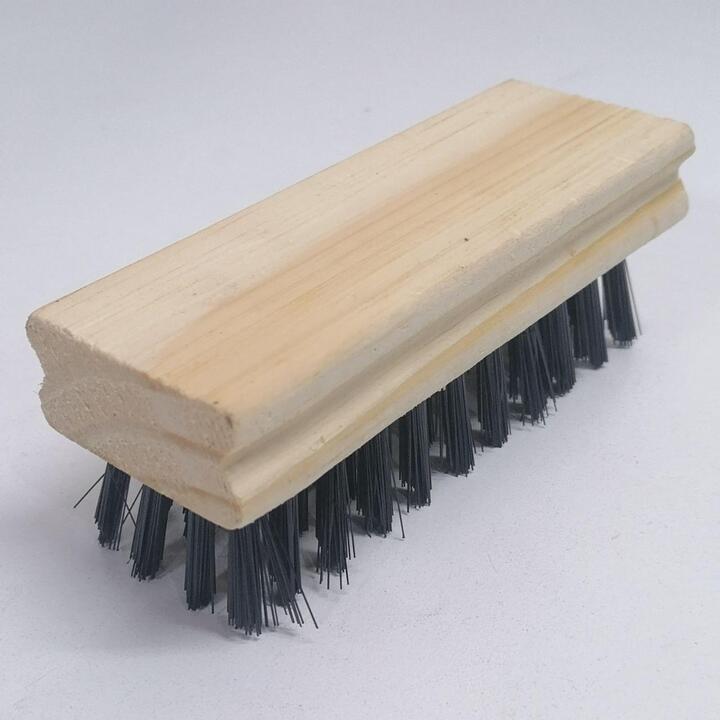 Black Wooden Shoe Brush