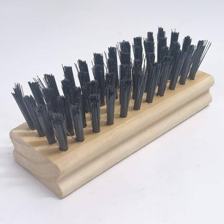 Black Wooden Shoe Brush