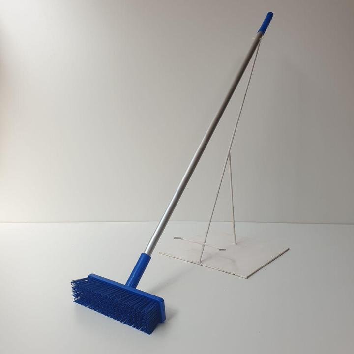 Hygienic Broom 300mm Complete Hard Blue