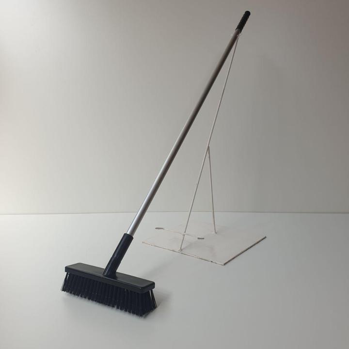 Hygienic Broom 300mm Complete Hard Black