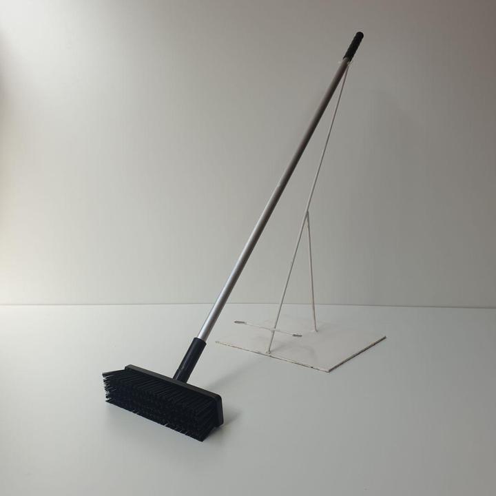Hygienic Broom 300mm Complete Hard Black