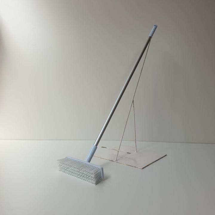 Hygienic Broom 300mm Complete Hard White