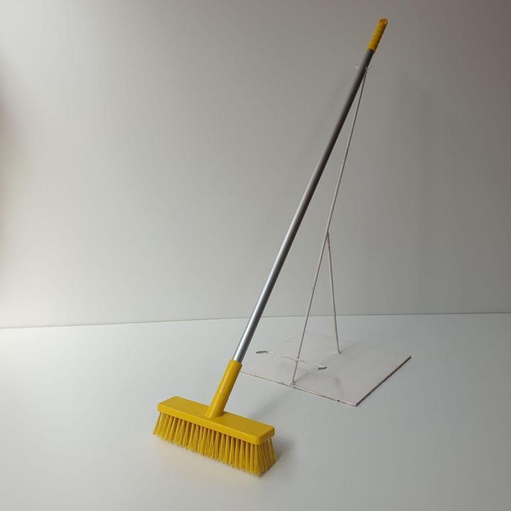 Hygienic Broom 300mm Complete Hard Yellow