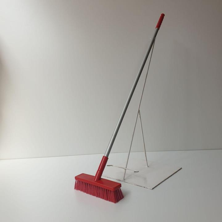 Hygienic Broom 300mm Complete Soft Red