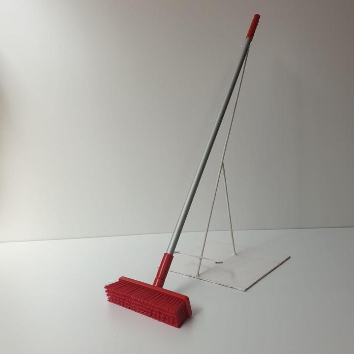 Hygienic Broom 300mm Complete Soft Red