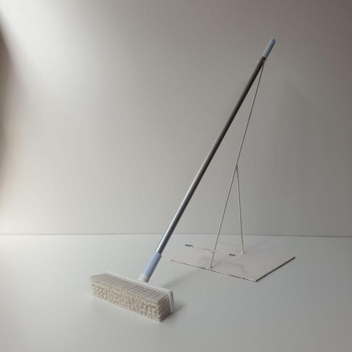 Hygienic Broom 300mm Complete Soft White