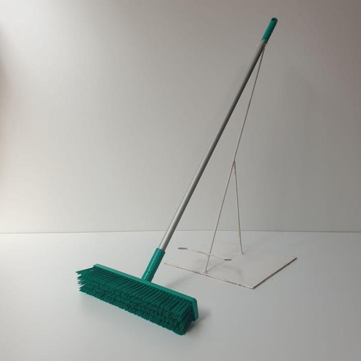 Hygienic Broom 450mm Complete Hard Green