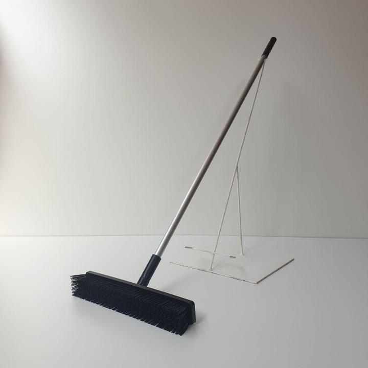 Hygienic Broom 450mm Complete Hard Black