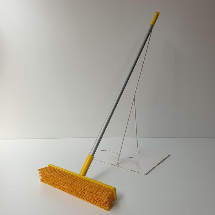 Hygienic Broom 450mm Complete Hard Yellow