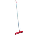 Hygienic Broom New 430mm Complete Soft Red