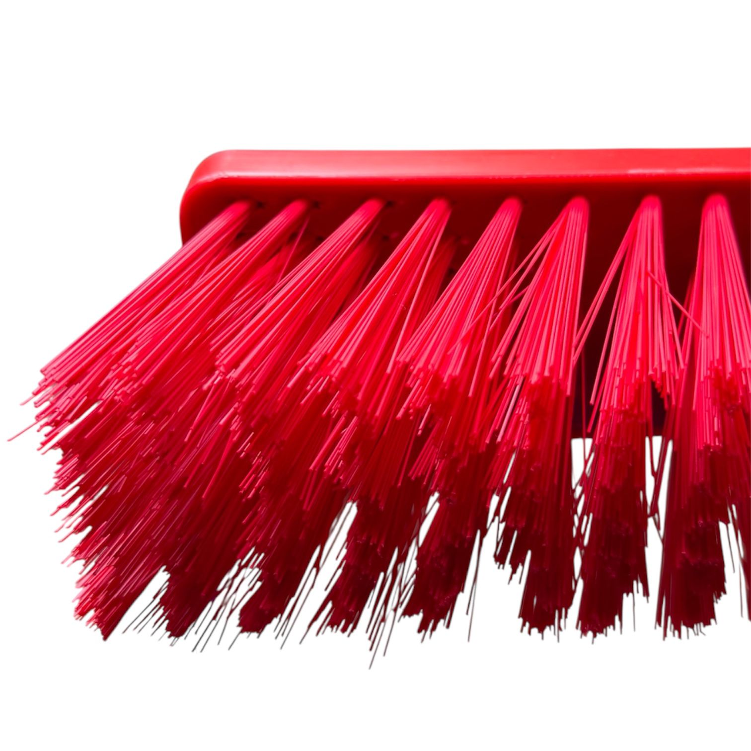 Hygienic Broom New 430mm Complete Soft Red