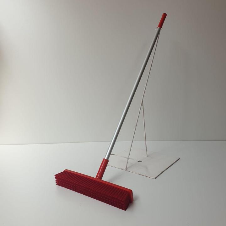 Hygienic Broom 450mm Complete Soft Red