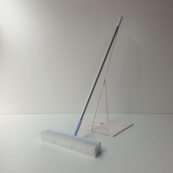 Hygienic Broom 450mm Complete Soft White