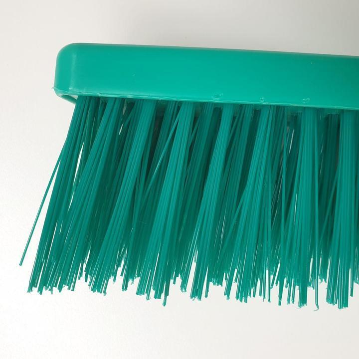 Hygienic Broom 300mm Head Only Hard Green