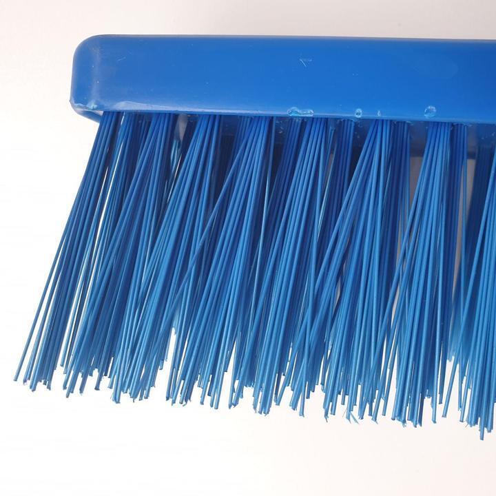 Hygienic Broom 450mm Head Only Hard Blue