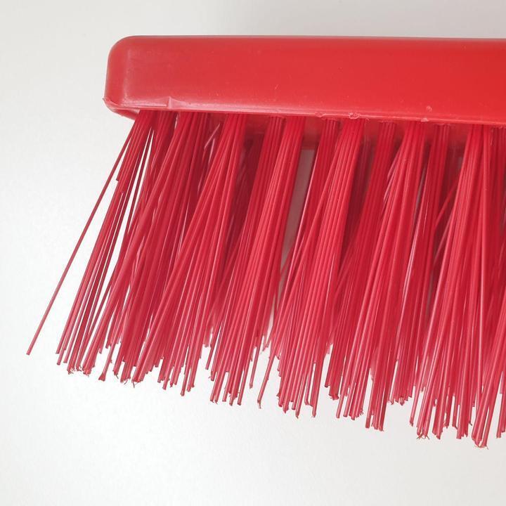 Hygienic Broom 450mm Head Only Hard Red
