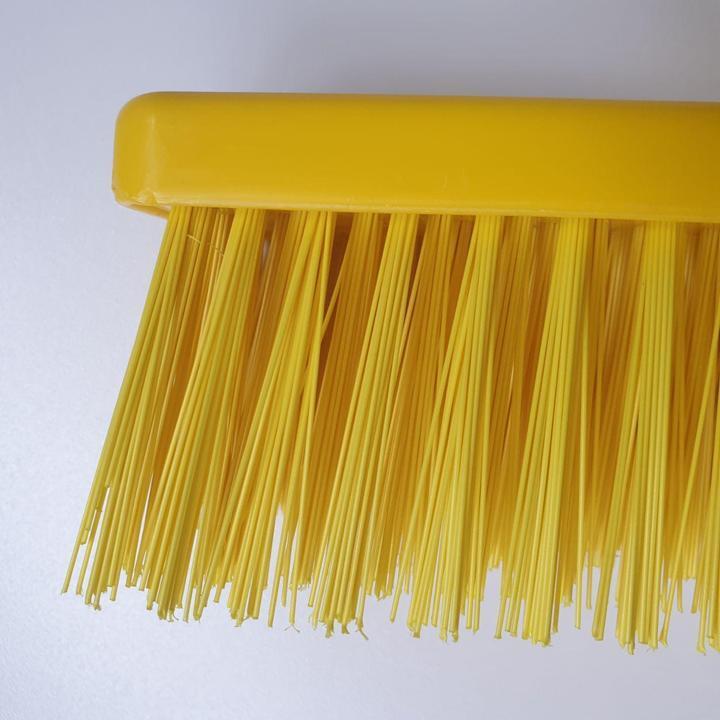 Hygienic Broom 450mm Head Only Hard Yellow