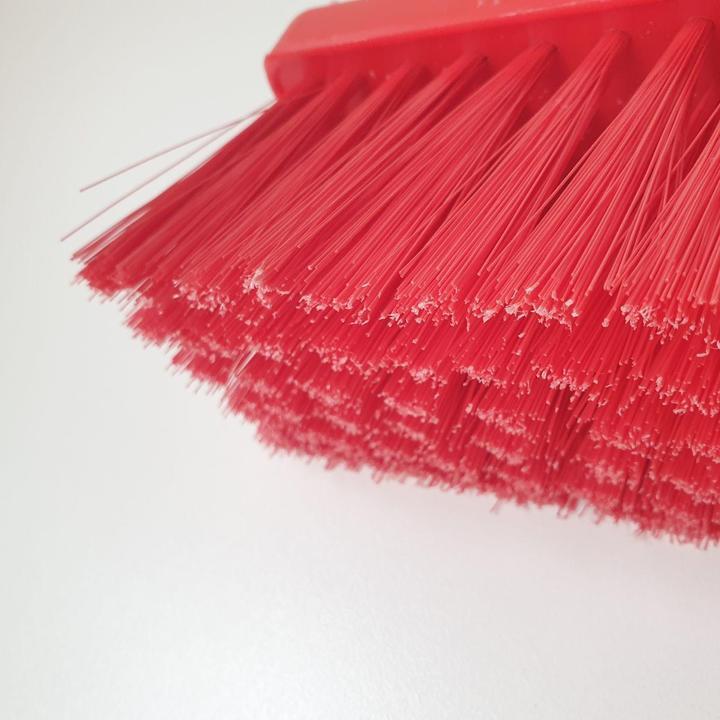 Hygienic Broom 450mm Head Only Soft Red