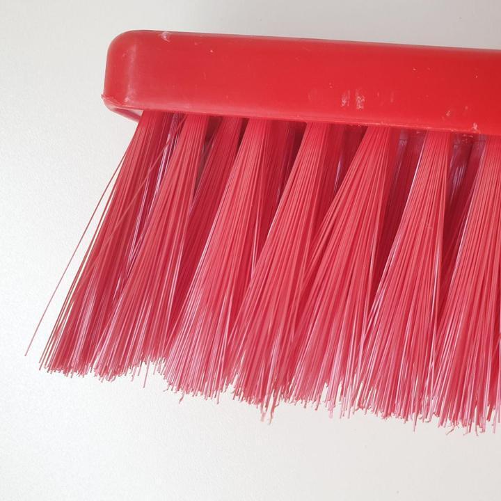 Hygienic Broom 450mm Head Only Soft Red