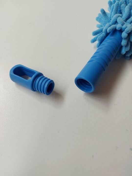 Blue Microfibre Extendible Duster (Chenille - 1.4m)