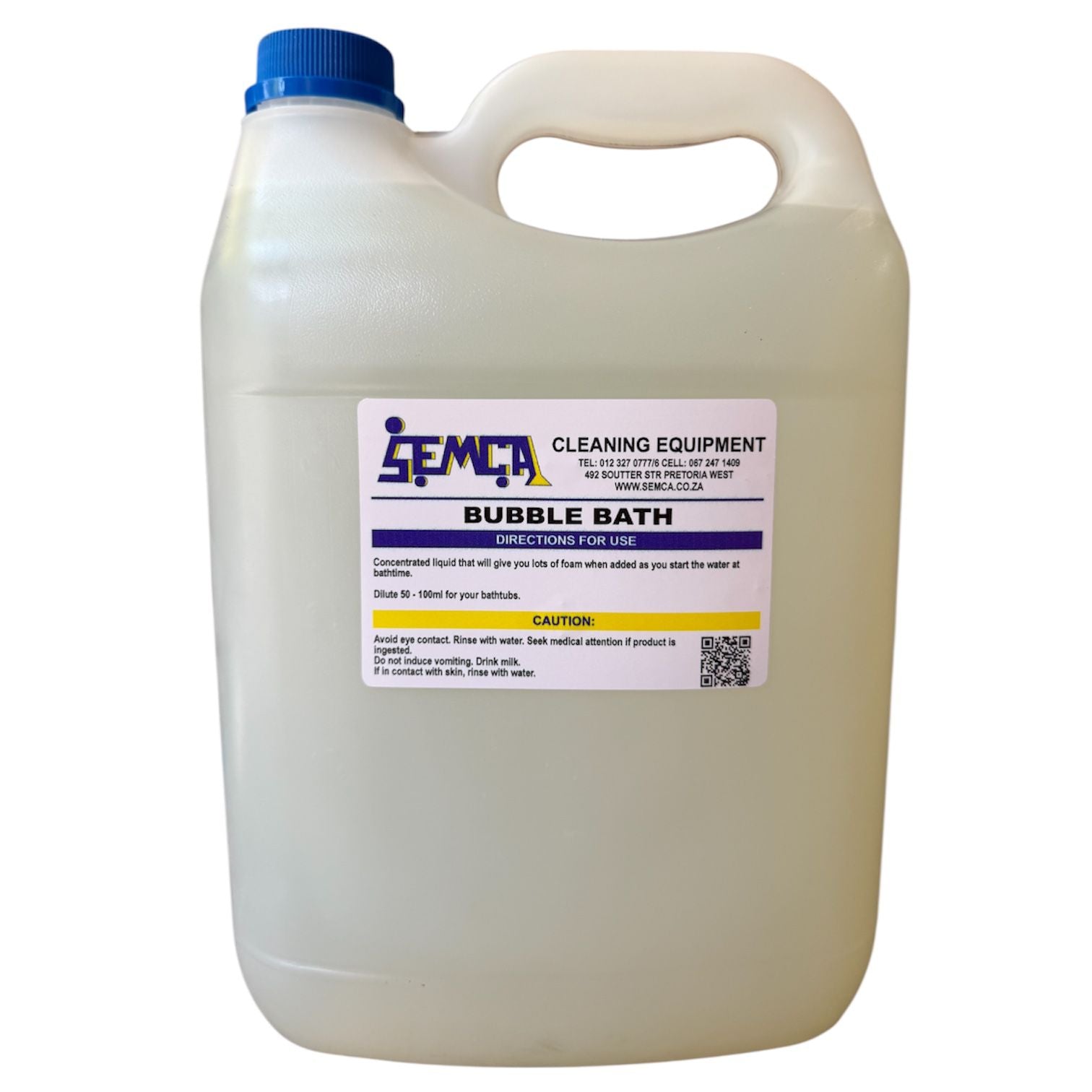 Bubble Bath Liquid 5 Liter - White