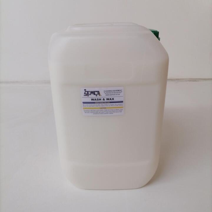 Wash and Wax Car Soap 25 Liter