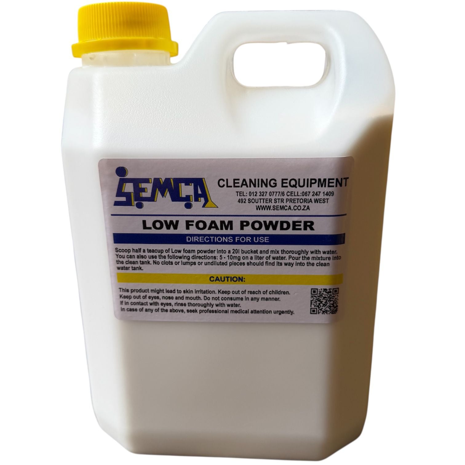 Low-Foam Powder 2kg Container