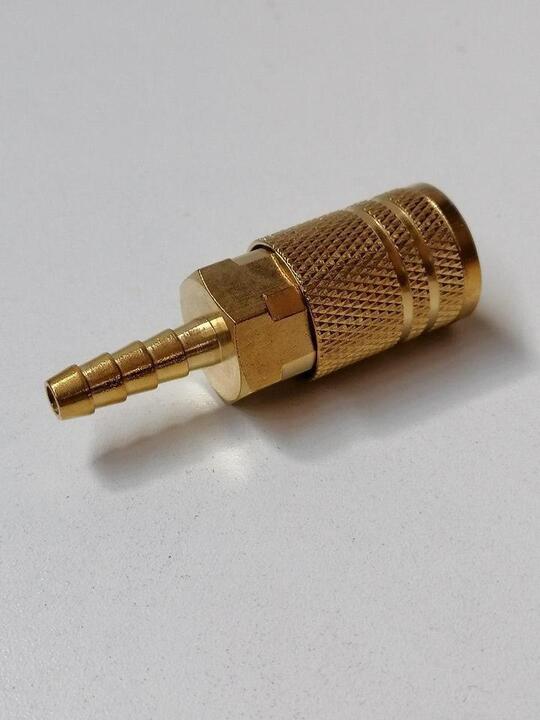 Quick release for the pipe