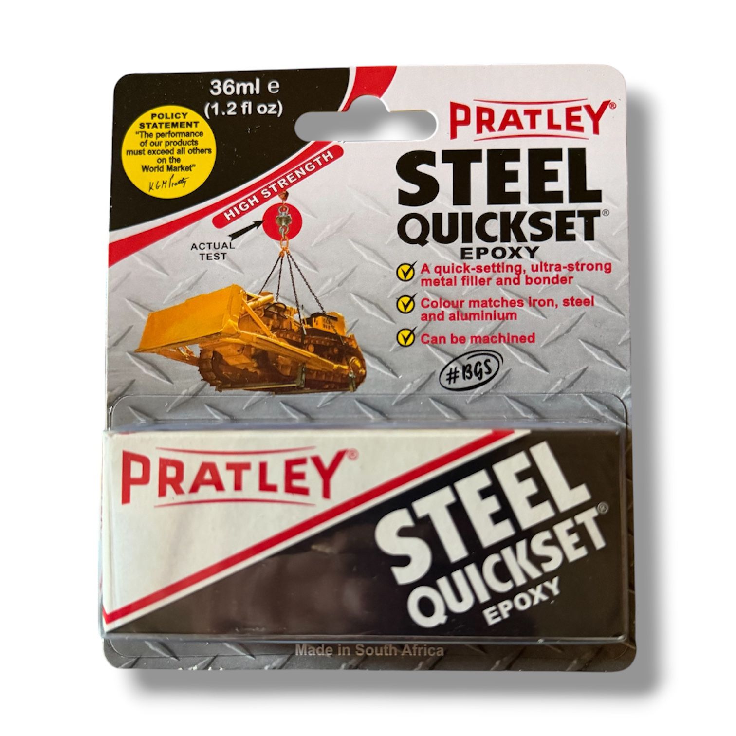 PRATLEY Steel Epoxy 36mL