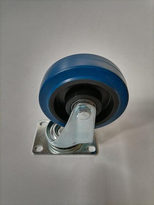 100mm Blue Complete Castor