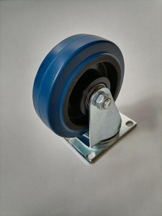 100mm Blue Complete Castor