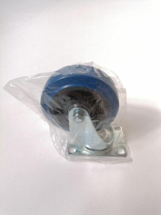 100mm Blue Complete Castor