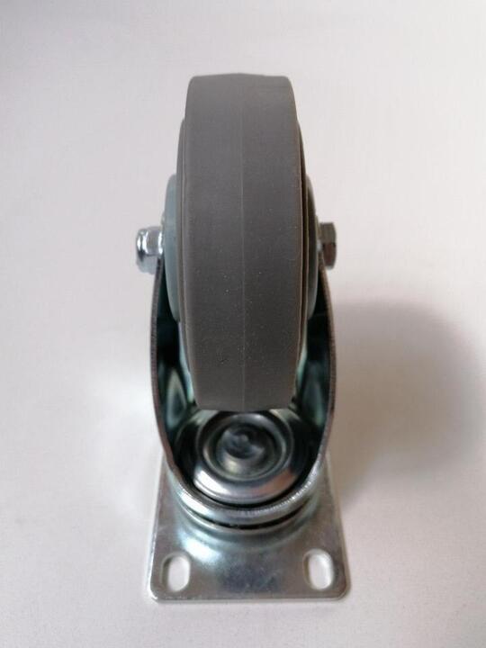 100mm Grey Complete Castor