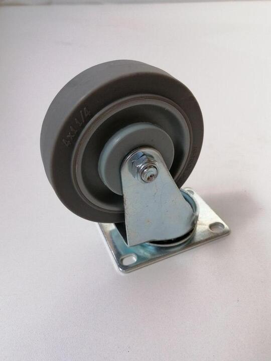 100mm Grey Complete Castor