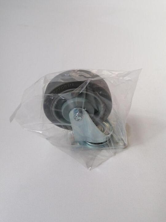 100mm Grey Complete Castor