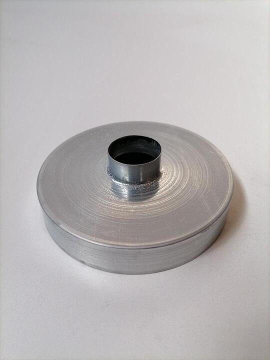 Steel Plate With Protruding Inlet