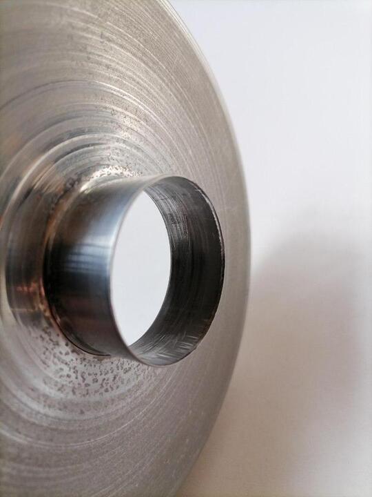Steel Plate With Protruding Inlet