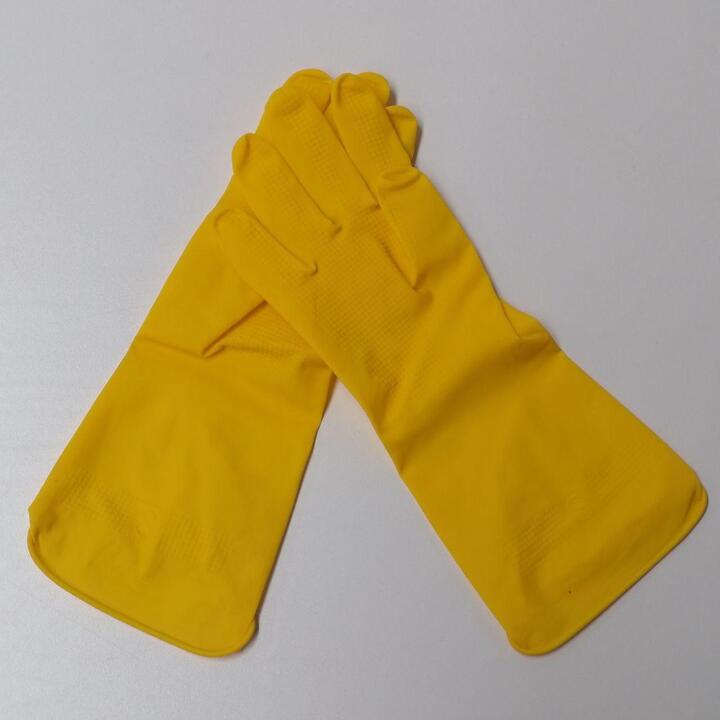 Yellow Household Gloves - Medium