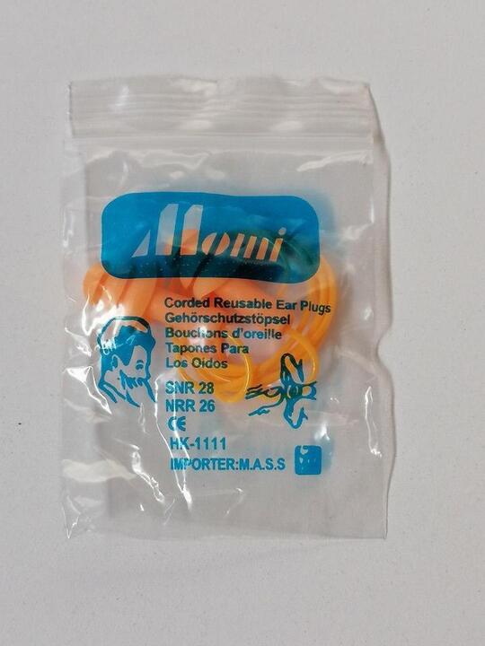 26dB Ear Plugs - Orange