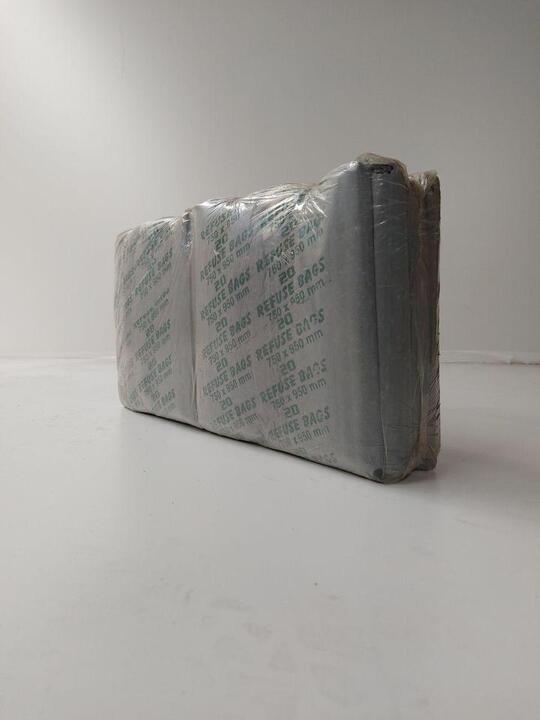 30 Micron Black Refuse Bag (Bale Of 200)