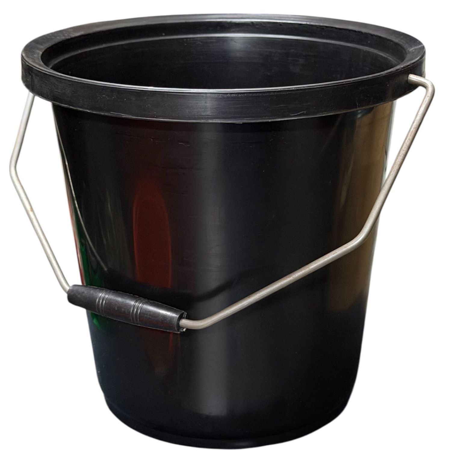 12L Bucket with handel - black