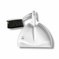 Scoop with handheld brush white