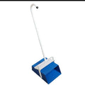 Blue & White Metal Scoop with long handle