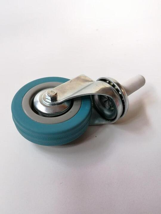 Castor and 75mm Wheel for 36L Trolleys, 70L & 80L vacuum cleaners