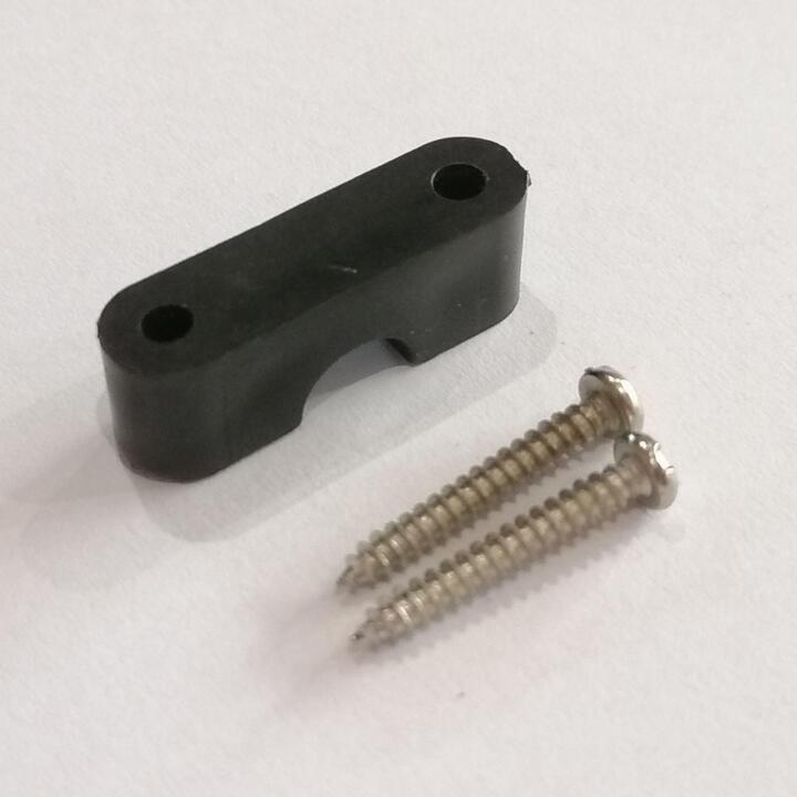 Cable clamp for the vacuum cleaners