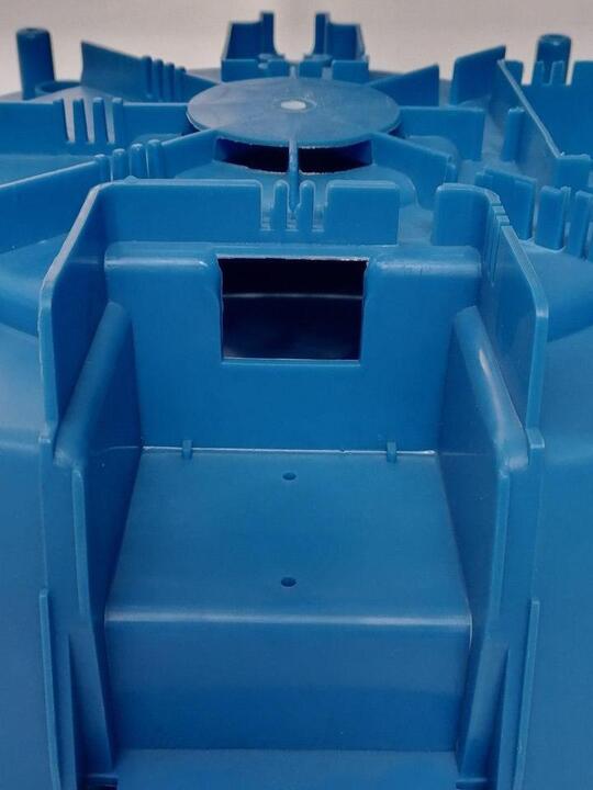 Blue Motor Cover for the 15L / 30L vacuum cleaners (NO. 6)